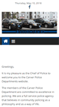 Mobile Screenshot of carverpolice.org